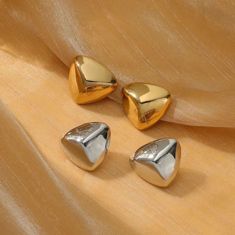 1-Par-Estilo-Simple-Tri-ngulo-Acero-Inoxidable-304-Pendientes