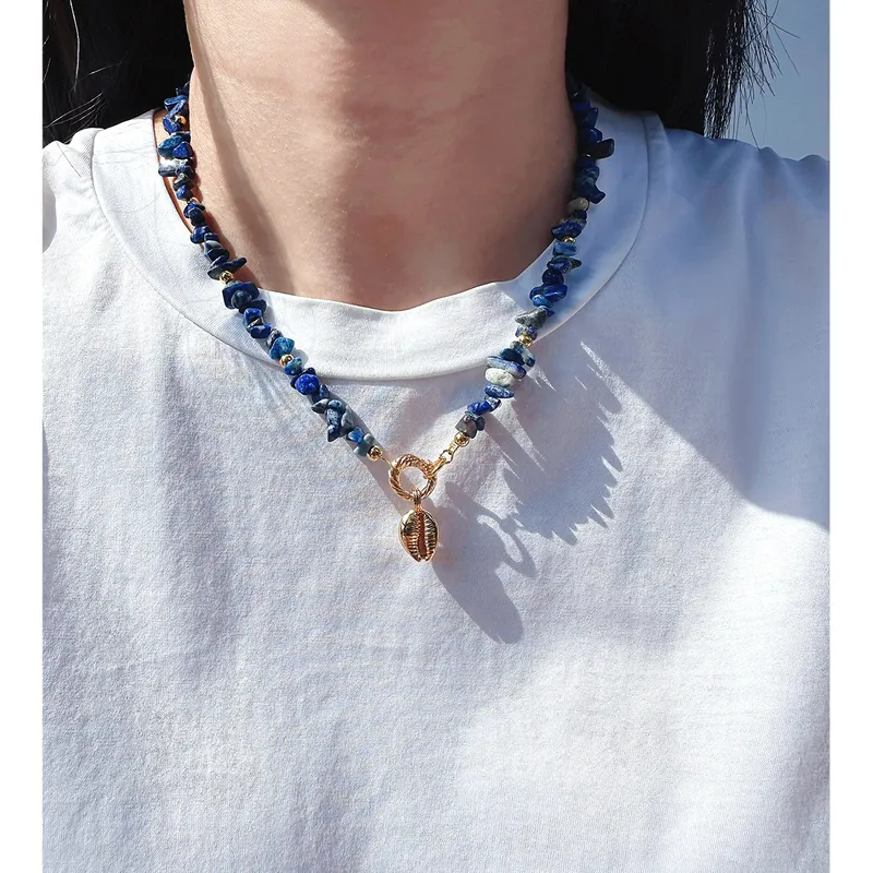 Bohemio-Estilo-Cl-sico-Geom-trico-Cascar-n-Piedra-Natural-Lapisl-zuli-Lat-n-Chapado-En-Oro-De-24-Quilates-Collar-Colgante-Al-Mayoreo (2)