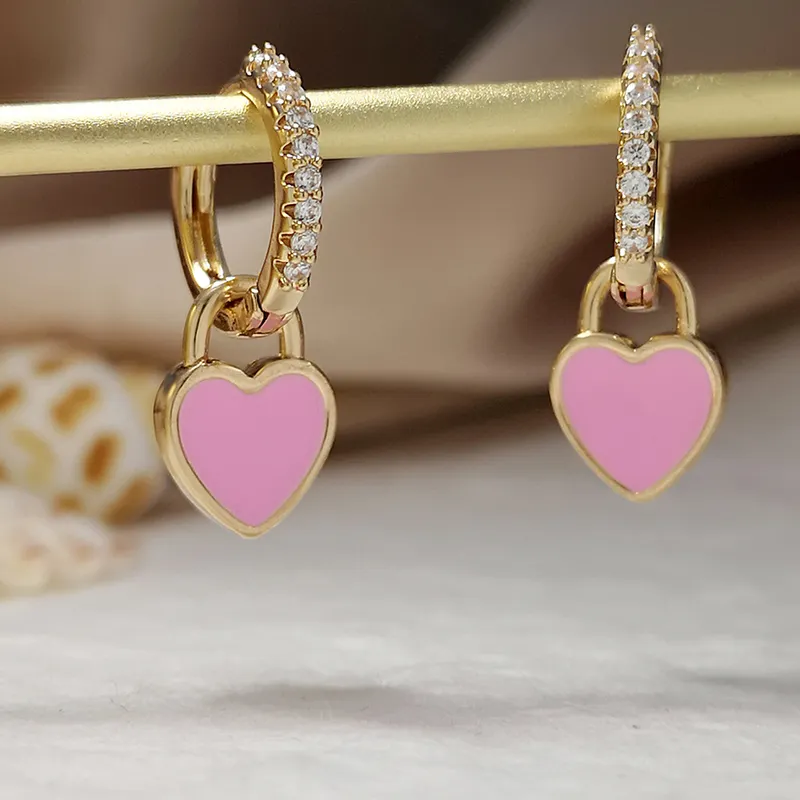 European-And-American-Sterling-Silver-Needle-Simple-Multi-color-Heart-Geometric-Ear-Ring-Celi-French-Ear-Clip-Silver-Earrings-Female-Fashion-Best-seller (7)
