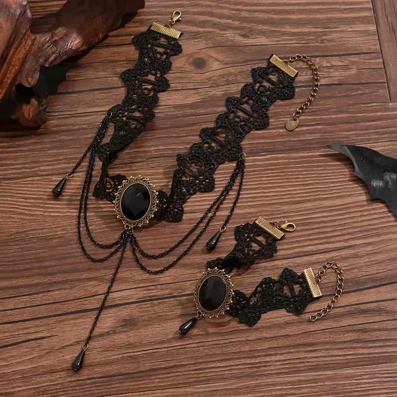 Gothic-Retro-Geometric-Alloy-Plating-Women-s-Bracelets-Necklace (1)