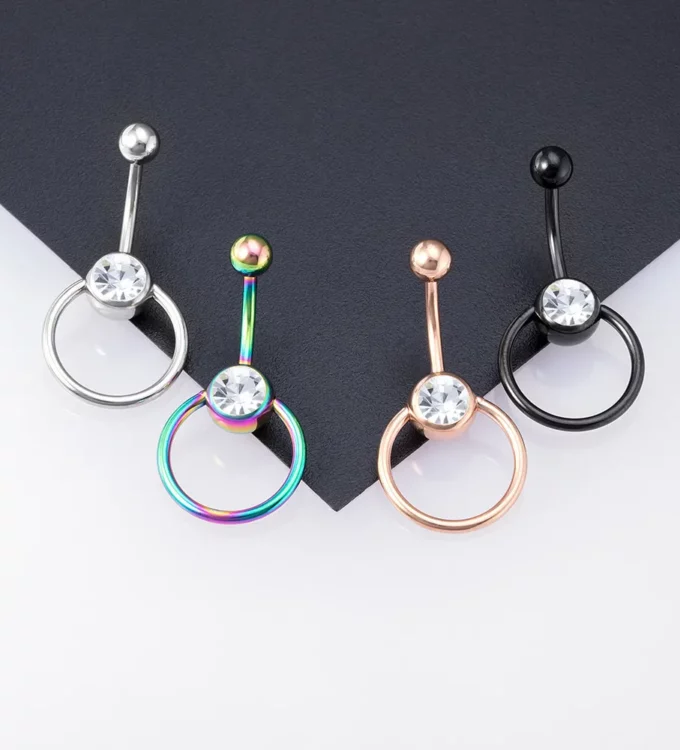 Drew Navel Piercing