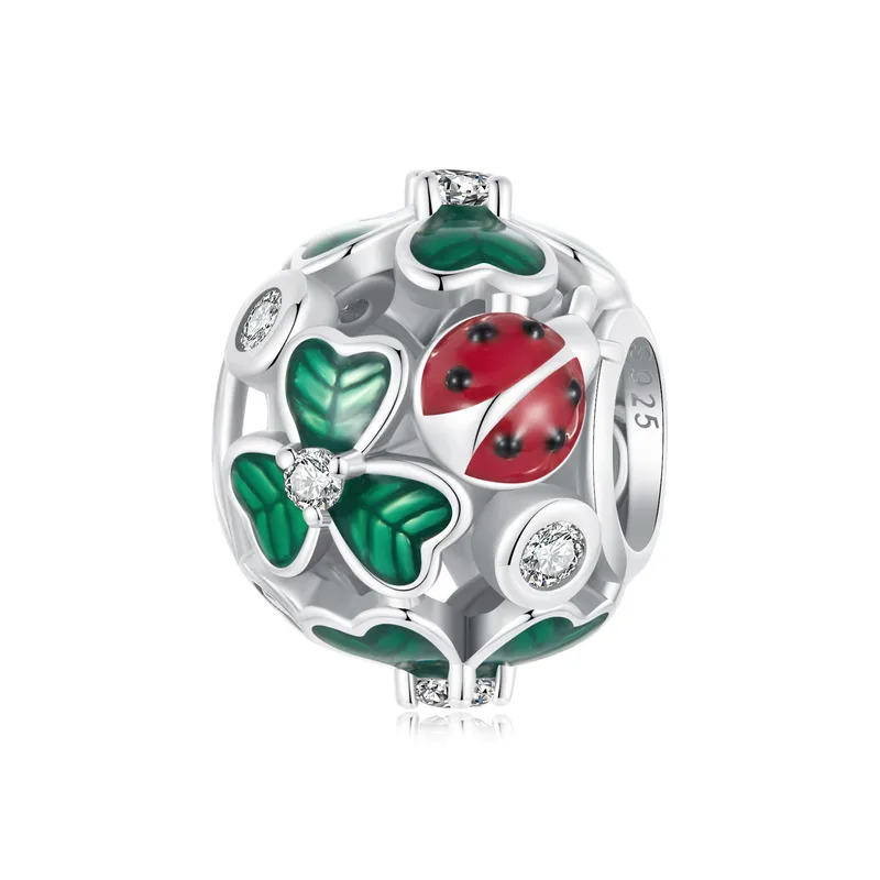 1-Pieza-Plata-De-Ley-925-Escarabajos-Accesorios-De-Joyer-a