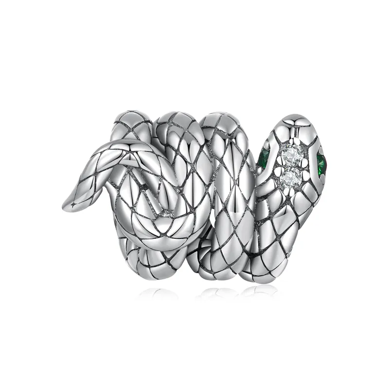 1-Pieza-8x12mm-Plata-De-Ley-925-Serpiente-Rosario-Accesorios-De-Joyer-a